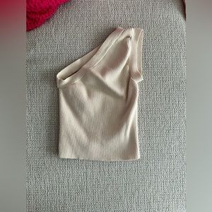 Cream sweater skirt set